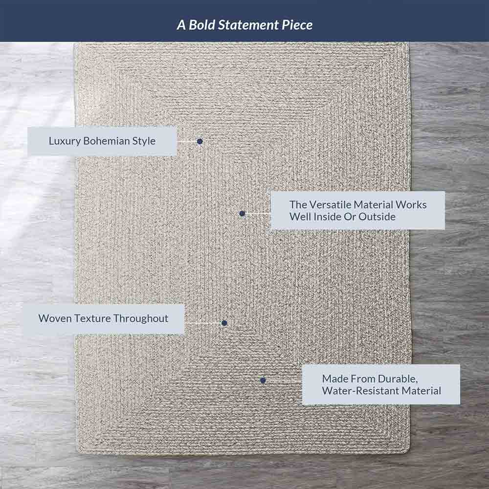 Braided Indoor/Outdoor Area Rug