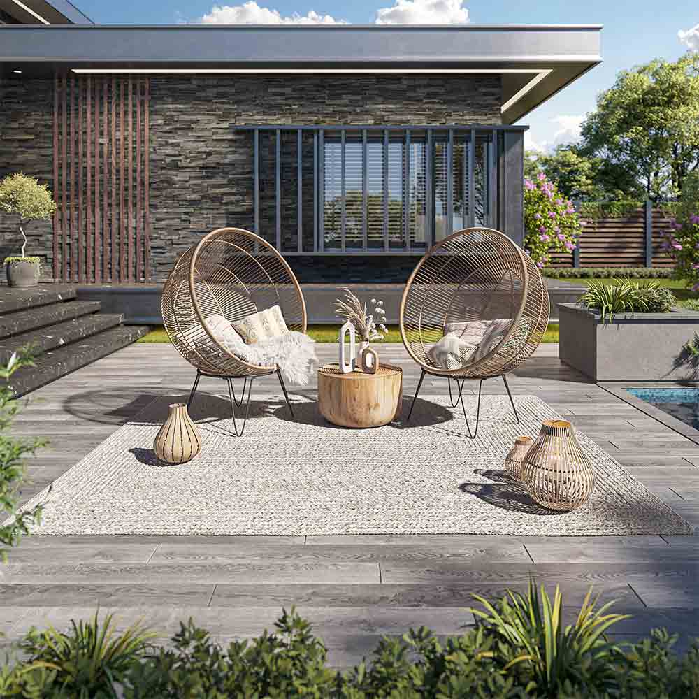 Braided Indoor/Outdoor Area Rug