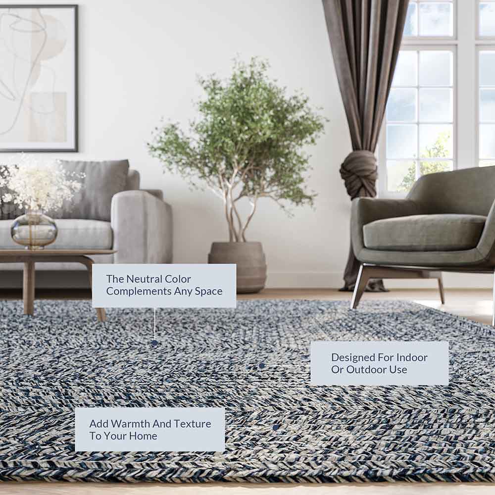 Braided Indoor/Outdoor Area Rug
