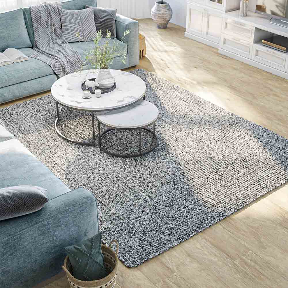 Braided Indoor/Outdoor Area Rug, 8'x10', 5'x8', 4'x6', 3'x5', 2'x3'