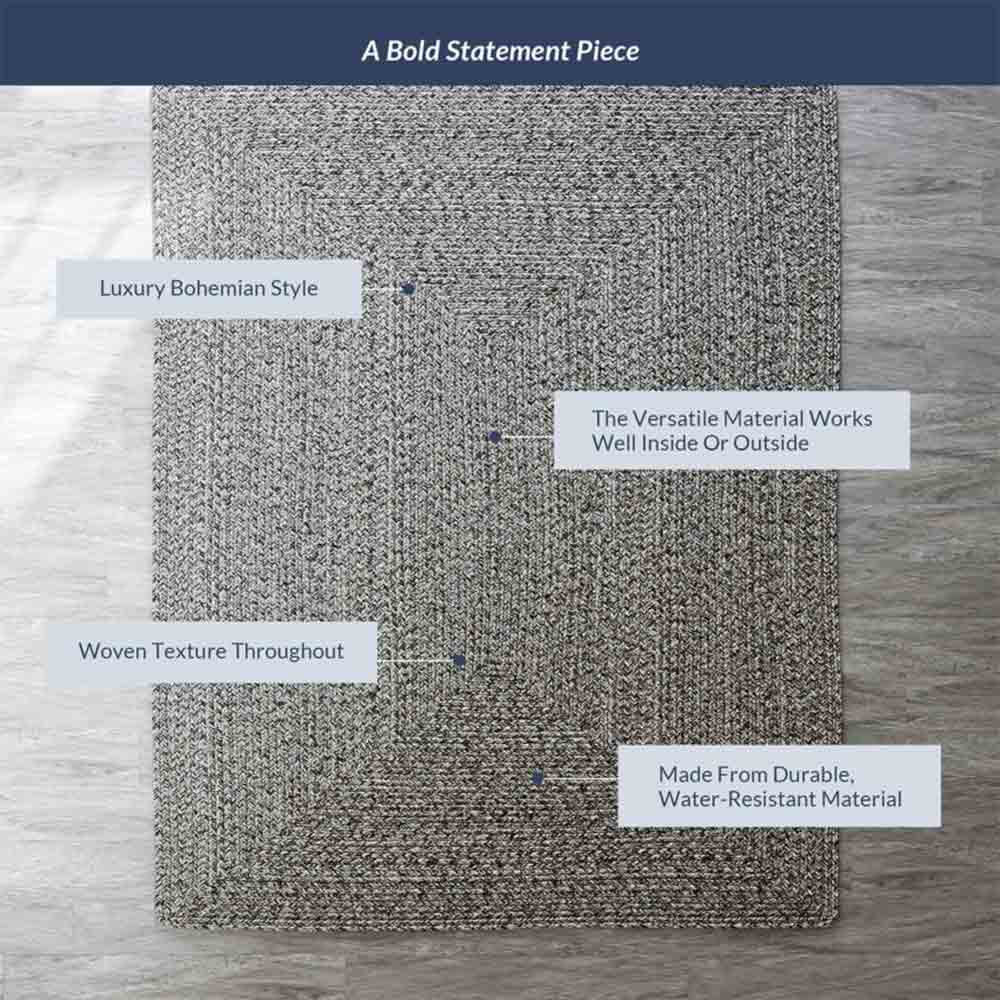 Braided Indoor/Outdoor Area Rug