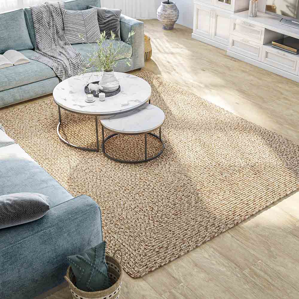 Braided Indoor/Outdoor Area Rug, 8'x10', 5'x8', 4'x6', 3'x5', 2'x3'