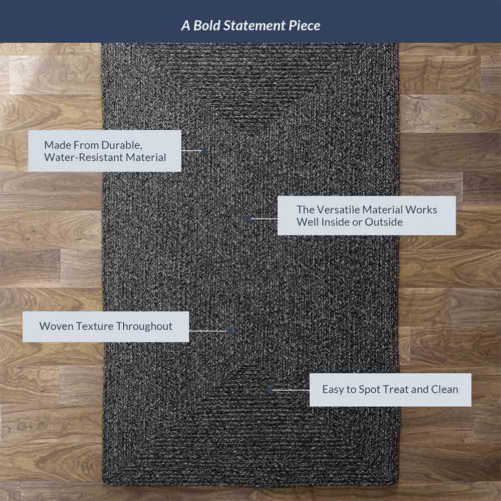 Braided Indoor/Outdoor Area Rug