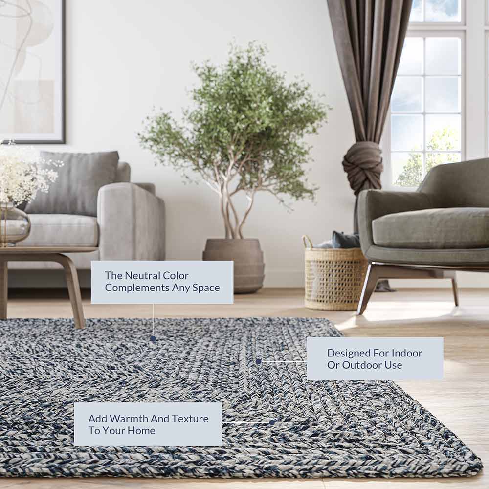 Braided Indoor/Outdoor Area Rug