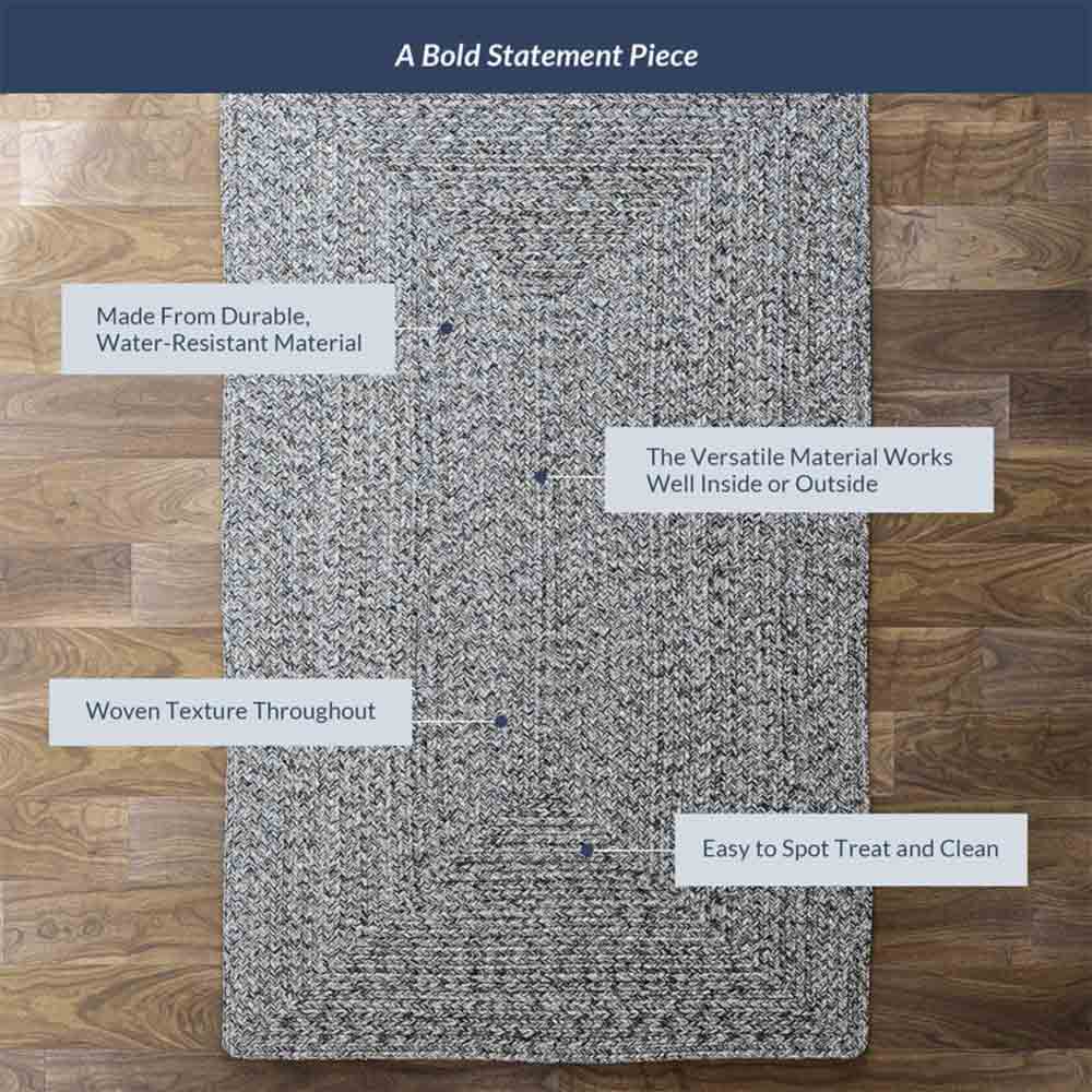 Braided Indoor/Outdoor Area Rug
