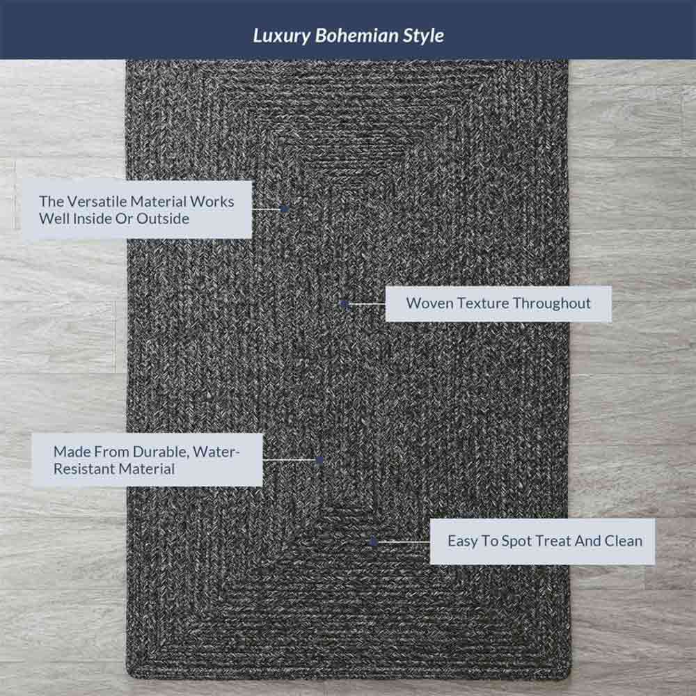 Braided Indoor/Outdoor Area Rug