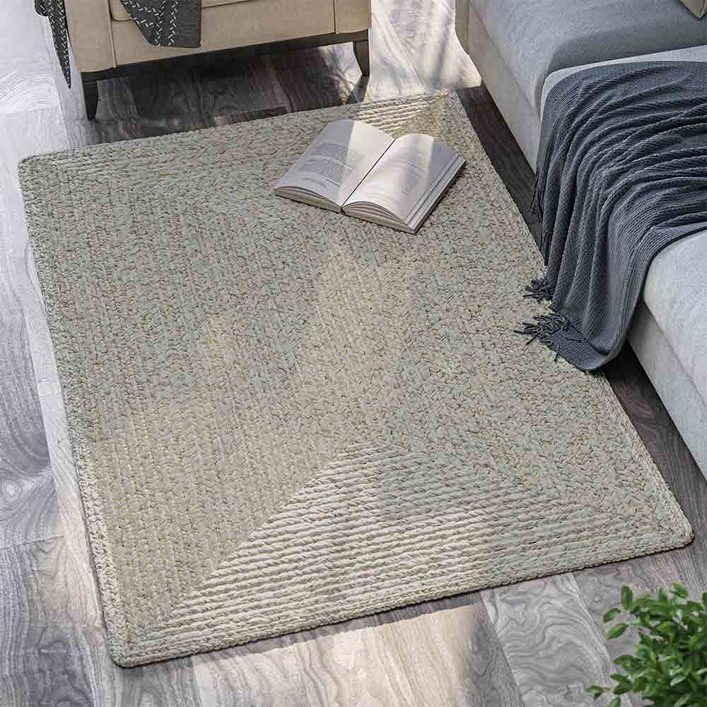 Braided Indoor/Outdoor Area Rug, 8'x10', 5'x8', 4'x6', 3'x5', 2'x3'