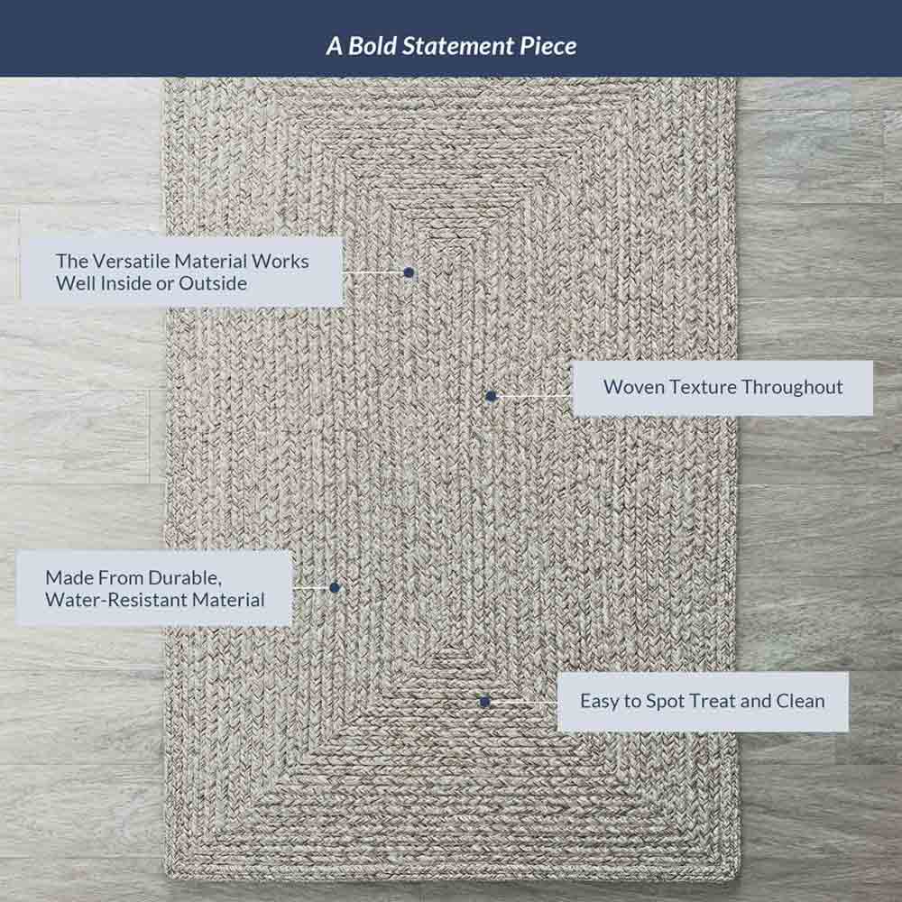 Braided Indoor/Outdoor Area Rug