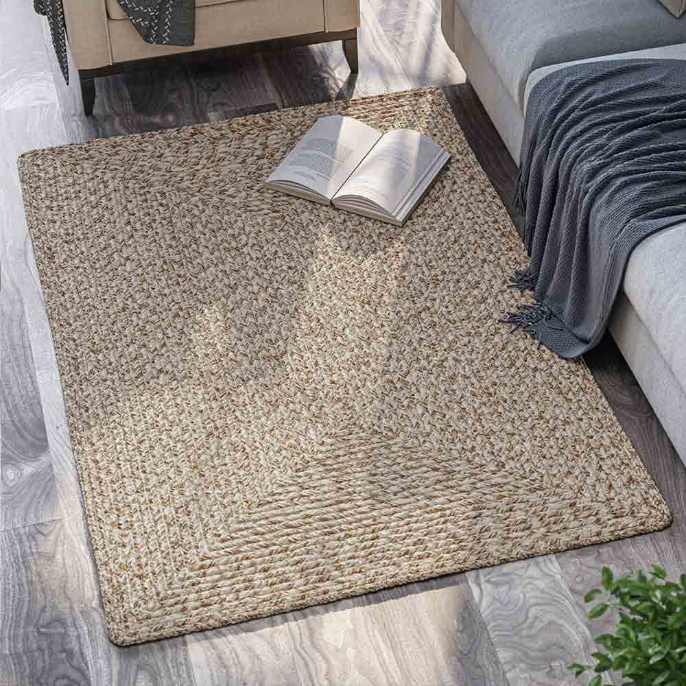 Braided Indoor/Outdoor Area Rug, 8'x10', 5'x8', 4'x6', 3'x5', 2'x3'