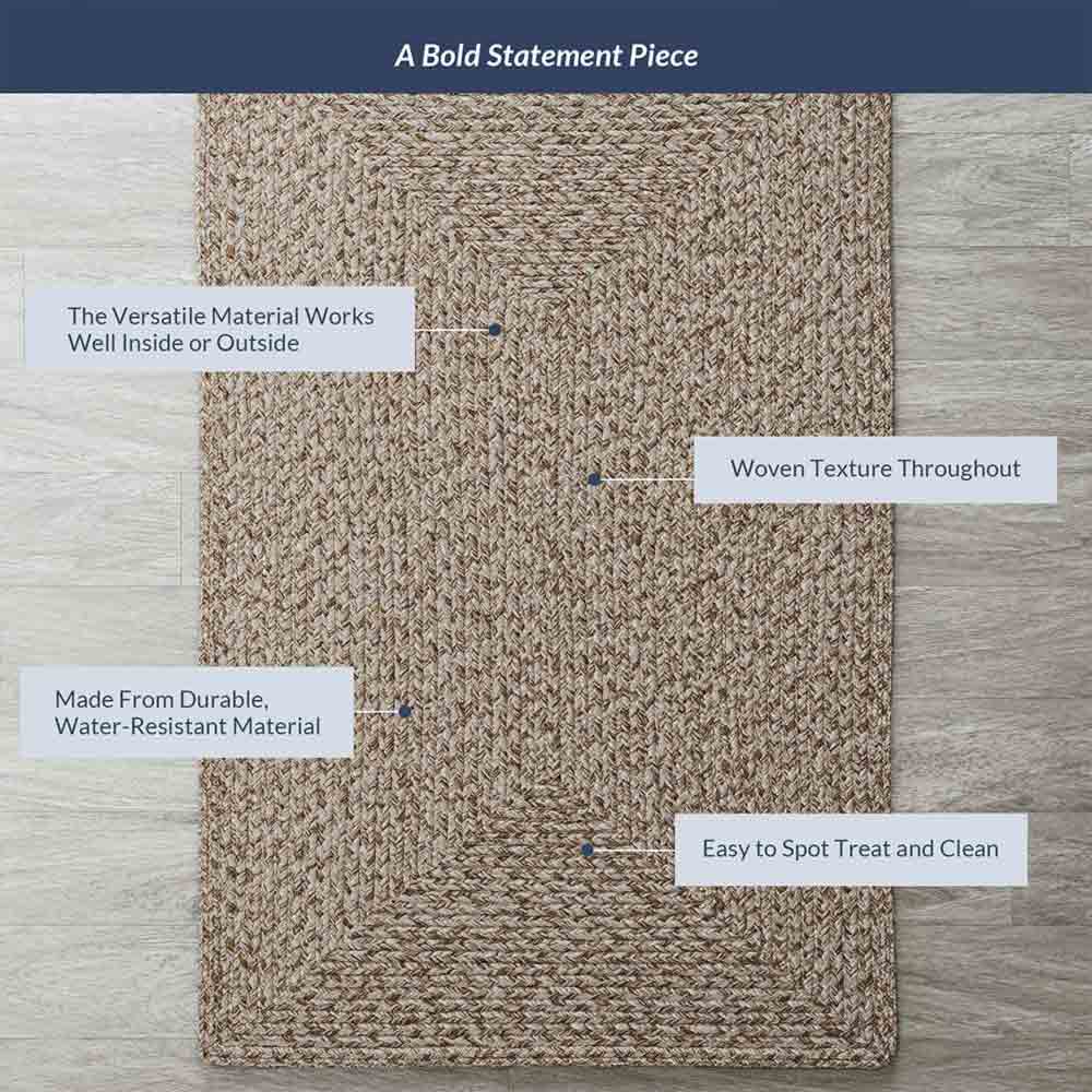 Braided Indoor/Outdoor Area Rug