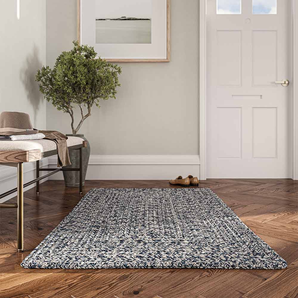 Braided Indoor/Outdoor Area Rug, 8'x10', 5'x8', 4'x6', 3'x5', 2'x3'