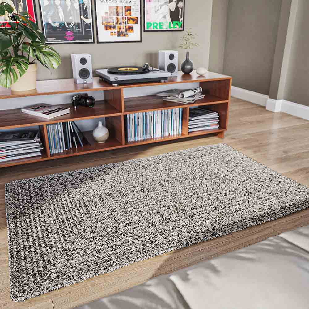 Braided Indoor/Outdoor Area Rug, 8'x10', 5'x8', 4'x6', 3'x5', 2'x3'