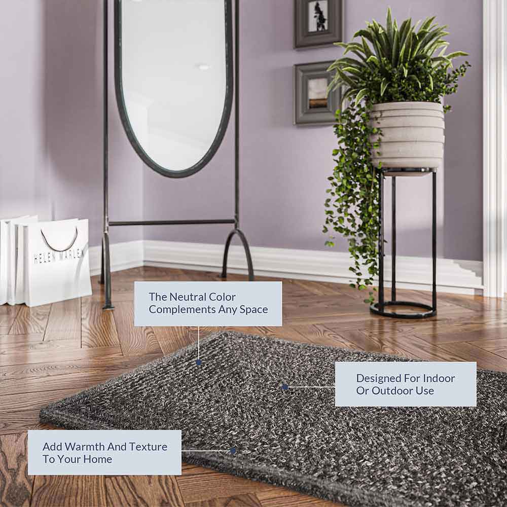 Braided Indoor/Outdoor Area Rug