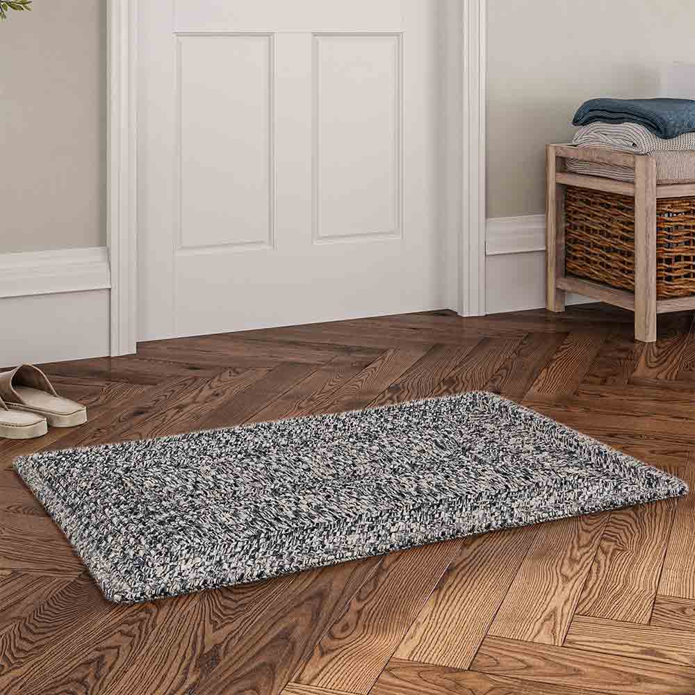 Braided Indoor/Outdoor Area Rug, 8'x10', 5'x8', 4'x6', 3'x5', 2'x3'