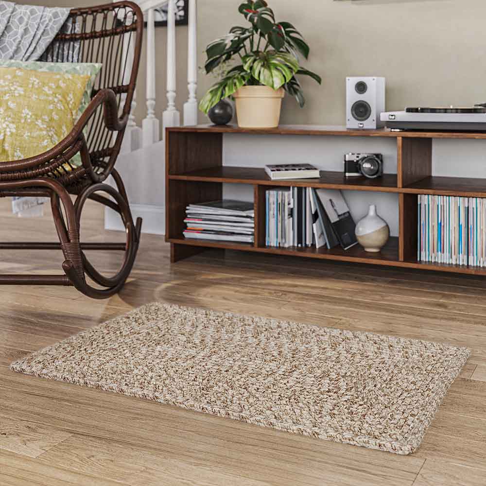 Braided Indoor/Outdoor Area Rug, 8'x10', 5'x8', 4'x6', 3'x5', 2'x3'