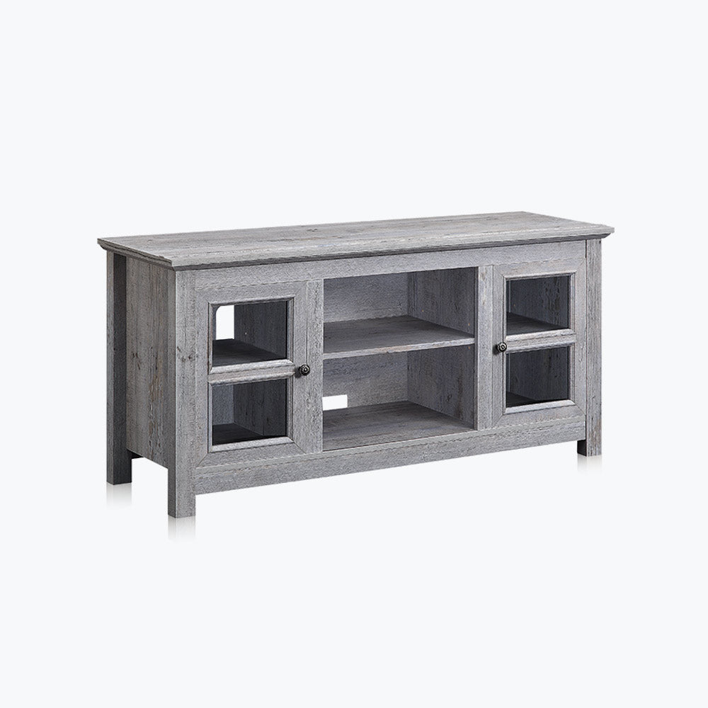 Kenton Low Profile Fireplace TV Stand for 65+ Inch TV