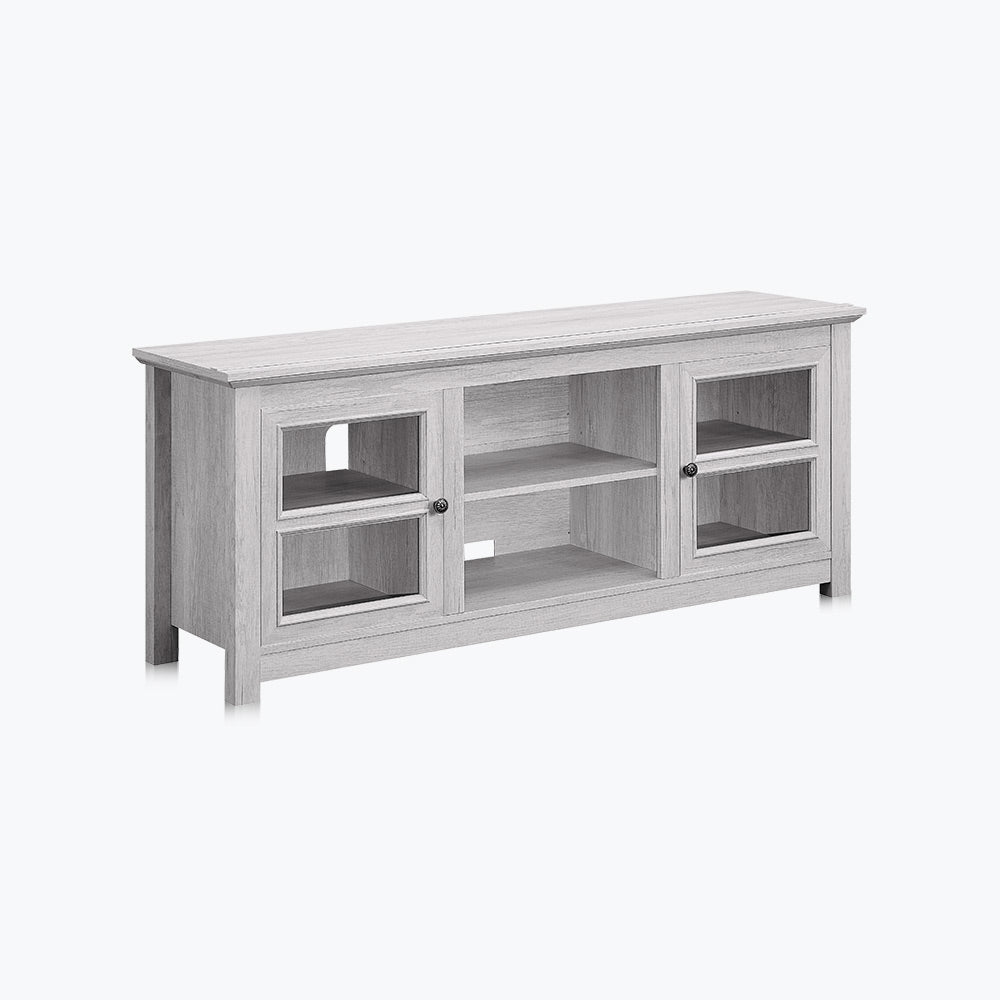 Kenton Low Profile Fireplace TV Stand for 65+ Inch TV