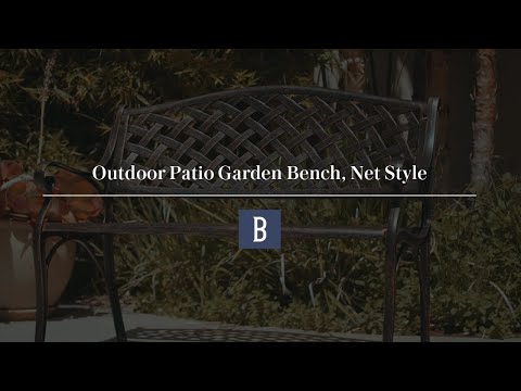 Outdoor Patio Garden Bench